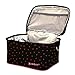 Yumbox Lunch Box Lunch Bag. Insulated, Compact and Easy to Clean, Ages 3+, Perfect for Kids or Parents. Fits Lunch Box, Snack and Drink – Etoile Black