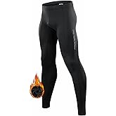 Przewalski Men's Cycling Pants 4D Padded Bike Bicycle Biking Tights Long MTB Leggings