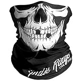 Skull Outdoor Motorcycle Face Mask By Indie Ridge - Ski Snowboard Mask Seamless Headwear