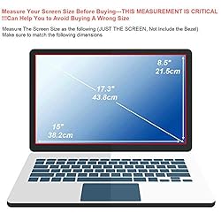 [2 PACK] FORITO 17.3" Anti Glare Screen Protector