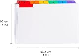 Concord Pukka Pad Guide Cards 6 x 4in A-Z Tabs Reinforced 24 Cards view 3