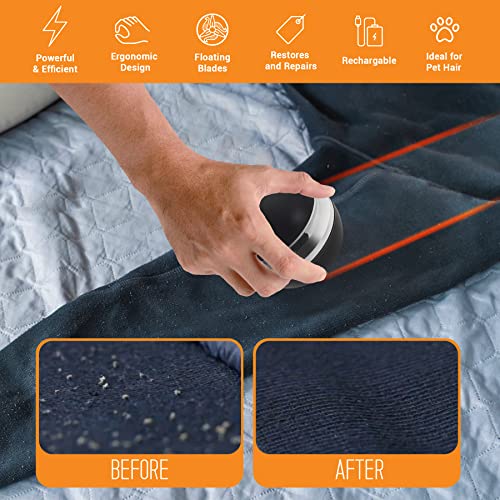 Sliq Fabric Shaver/Lint Remover with German Stainless Steel Blades