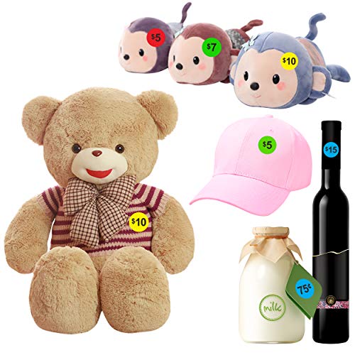 3 Garage+Prepriced+Pricing+Stickers+Diameter