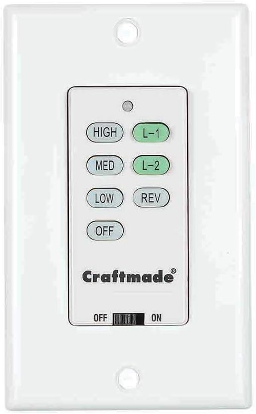 Craftmade Ics Wall Wall Control For Craftmade Fans N A