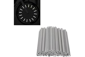 catazer 3M Bicycle Spoke Reflector, Bike Reflective Strips for 360° Visibility, Easy Install Night Safety Tape, Waterproof for Road, Mountain, and Kids’ Bikes