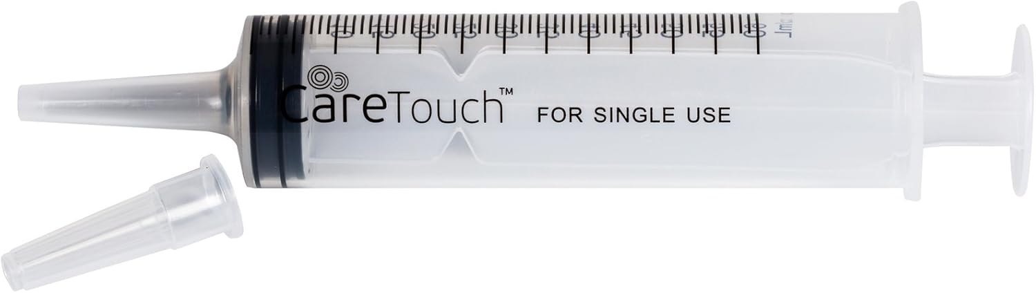 60mL Catheter Tip Syringe, 50 Large Syringes – Disposable and Individually Wrapped, Great for Medicine and Home Care: Health & Personal Care