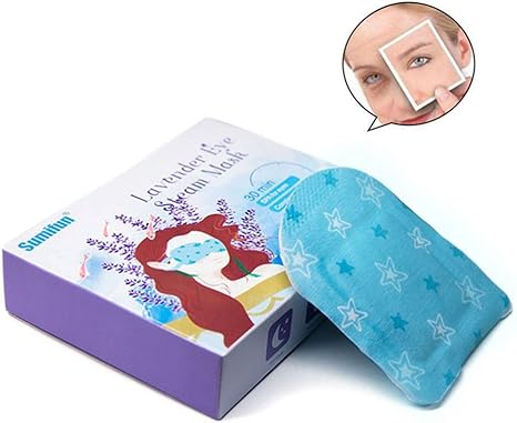 Amazon Travet 暖かいアイマスク 5個 使い捨て スチームウォーミング 睡眠 マスク パッド 疲れた目 リラックス用 インテリア オンライン通販