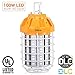 100W LED Drop Light for 400-500W HID/HPS/MH Replacement, 13,500 Lumens, Spring Loaded Safety Latch, High Bay Lighting, Wire Guard, 100-277VAC Rated, UL Listed & DLC Qualified (5000K Cool White)