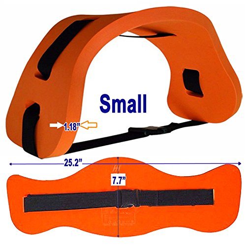 VERISA Aqua Joqqing Belt for Aquatic Aerobic Low Impact Exercises - Blue Foam Swim Flotation Belt 1PC