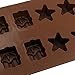 Christmas Silicone Chocolate Molds, DanziX 4 Packs Christmas Molds Silicone for Gummy, Candy, Soap, Candle, Ice Cube