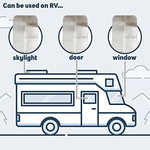 Dumble RV Door Window Shade RV Skylight Cover, 50in x 30in RV Window