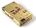 Raw Unrefined Organic 1.25 1 1/4 Size Cigarette Rolling Papers Full Box Of 24 Packs