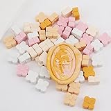 Flower Wax Seal Beads Hydrangea Multi Color Wax