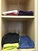 Sooyee Beautiful 2 PCS Acrylic Shelf Dividers, Perfect Perfect for Closets Kitchen Bedroom Shelving Organization to Organize Clothes Closet Shelves, Books,Towels and Hats, Purses Separators,Clear.