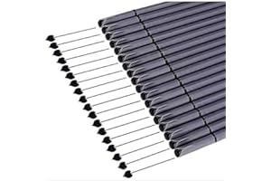iBayam 0.38mm Black Ink Pens Fine Point Smooth Writing Pens for Adults Teen Kids, 18-Pack Black Journal Planner Pens Black Pens Fine Tip, Office Pens, Nursing Pens, Business Pens, School Pens