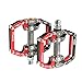 RockBros Aluminum Alloy Cycling Bike Platform Pedals Sealed Bearing Axle 9/16