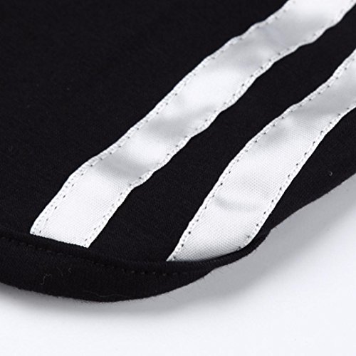 Women Sports Spaghetti Strap Crop Tank Top With High Waist Shorts Set,Sunward 2 Pieces Tracksuits (Black, XL) - Thumbnail 6