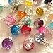 30pcs Handcrafted Crackle Glass Beads Drops w/Silver Wire & Bead Cap ~Jewelry Making~