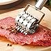 Meat Tenderizer Stainless Steel, Callenbach Meat Mallet & Pounder Tool, Kitchen Hammer for Steak, Beef, Chicken, Pork, Fish