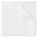 100% Silk Twill White Pocket Square Wedding Collection in Signature Wrapping, Gift Box