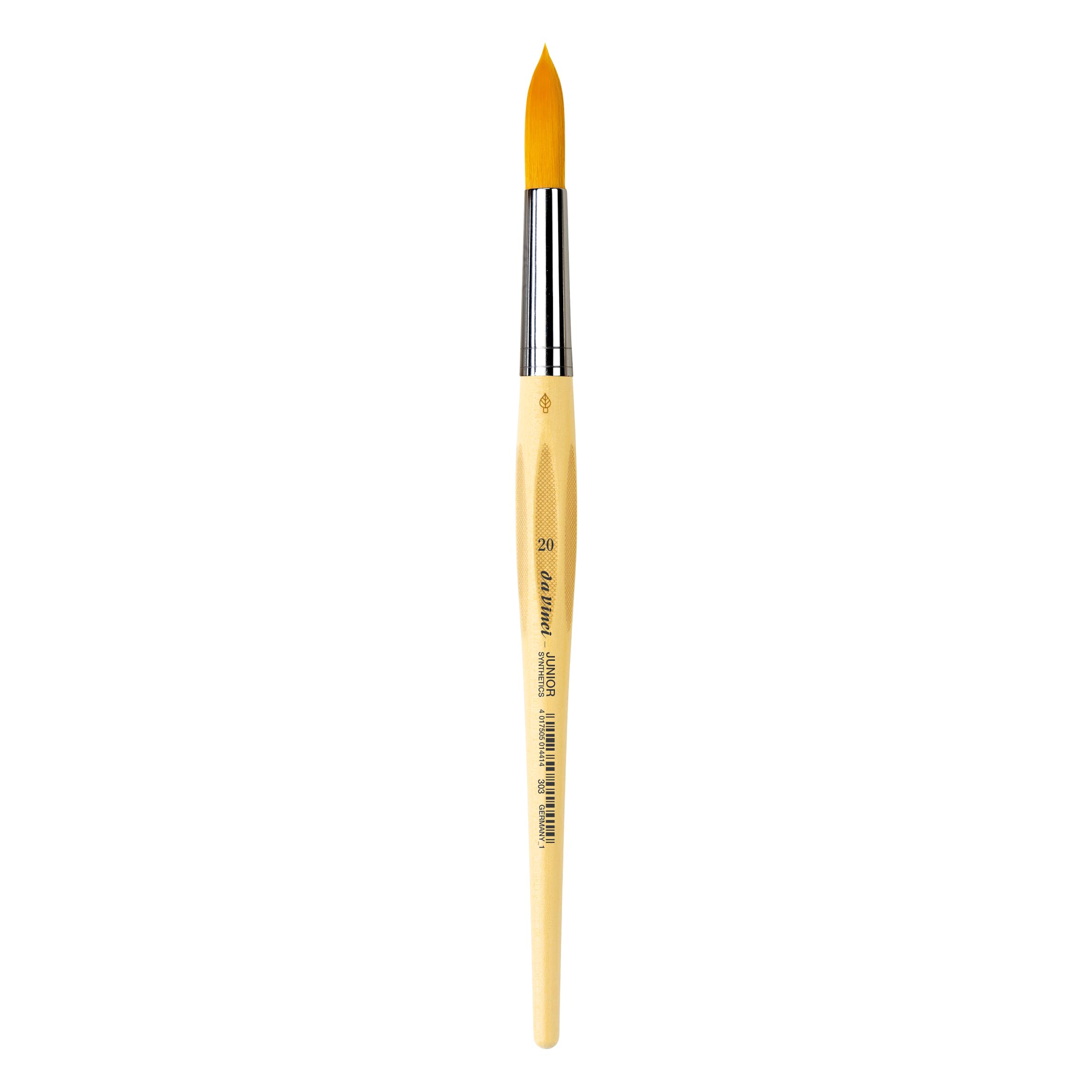 Da Vinci 303 Series Synthetic Brush, Bristle, Yellow, 23.5 x 1 x 30 cm