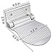 Shower Foot Rest, Heavy Duty Aluminum Alloy Foldable Foot Rest Step for Shaving Legs by WISH