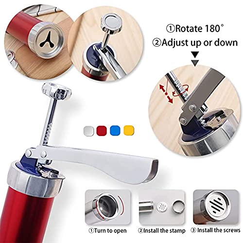 Cookie Maker Machine for Baking with 20 Stainless Steel Cookie discs