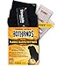 HotHands Heated Fleece Glove / Mittens (Black, Medium/ Large)