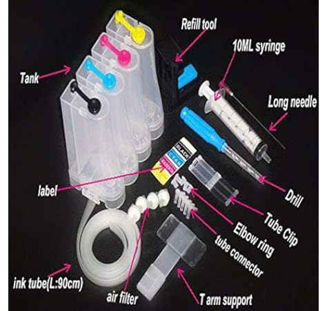 printer with continuous ink supply system