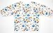 Pikababy Waterproof Long Sleeved bib with Pocket for Toddlers, Girl boy, Unisex