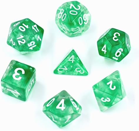 DND Dice Polyhedral Dice Sets for D&D Dungeons & Dragons MTG Role Playing Game Dice Including Velvet Bags