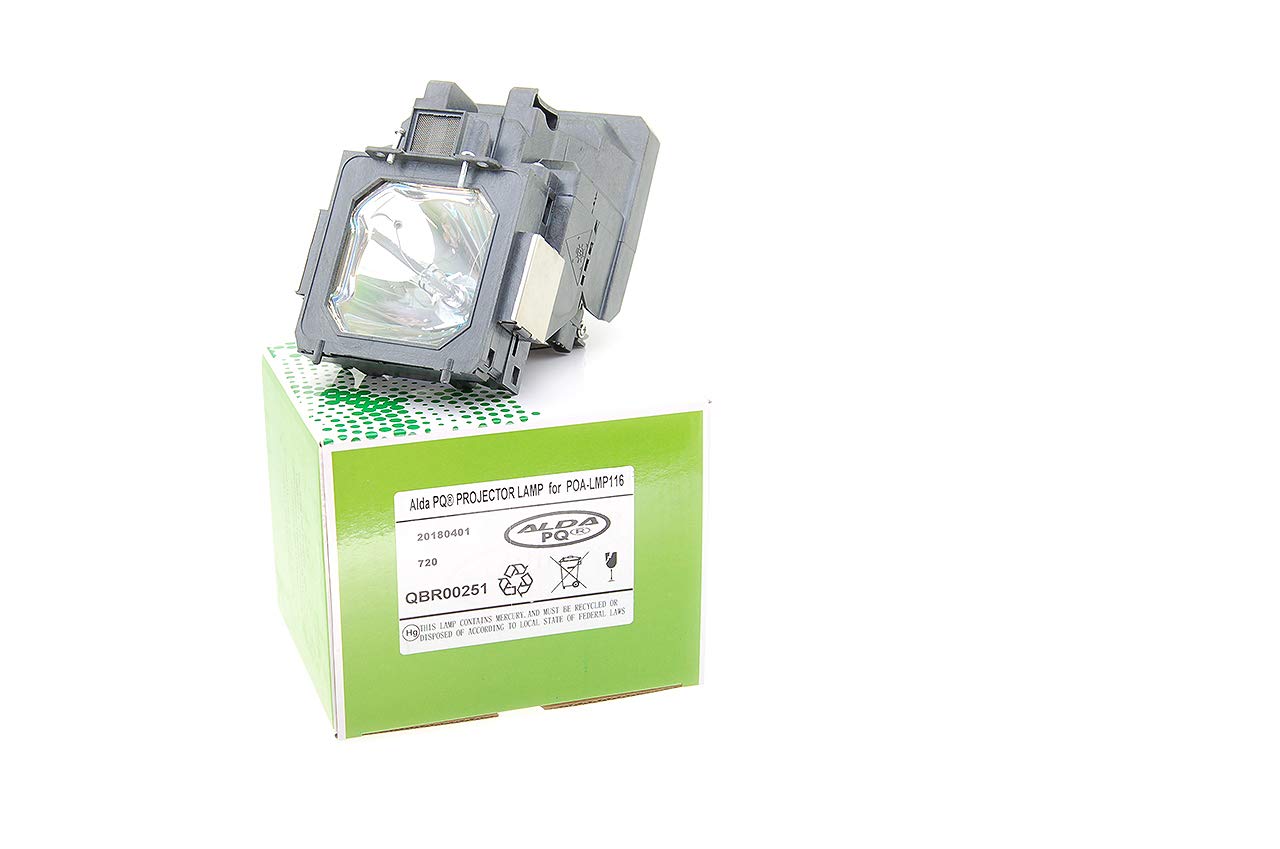 Alda PQ-Premium, Projector Lamp for SANYO POA-LMP116, 610-335-8093, 6103358093 projectors, lamp with housing
