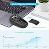 TECKNET-Slim-Wireless-Mouse-24G-USB-Cordless-Mouse-For-Laptop-PC-Computer-Windows-Mac-Linux-Vista-Macbook-Nano-Receiver-18-Month-Battery-Life-Extra-Long-Range TECKNET Wireless Mouse, Computer Mouse for Laptop PC Desktop, Mice with 3200 DPI Optical Tracking, 18 Month Battery Life…