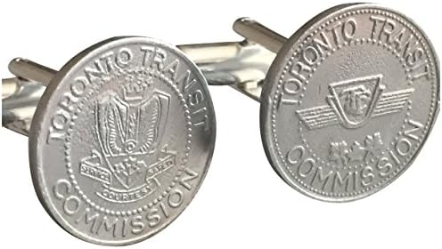 Ammo Gift Box Toronto Transit Commission Canada Token Cufflinks