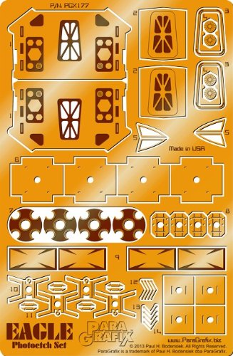 Paragrafix - Space: 1999 Eagle Photoetch Set - PGX177 by VCSHobbies