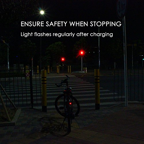LykusSource Dynamo-Powered Bike Tail Light with Capacitor, Battery-Free, No Need to Recharge, Auto On/Off, Keep Flashing at Stop, Upgraded Installation (2nd Generation) - Thumbnail 5