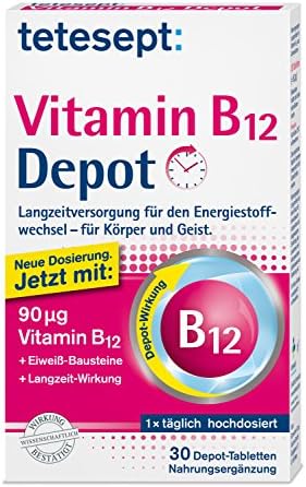 Tetesept Vitamin B12 Depot, 30 pieces