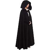 GRACEART Women's Hood Woolen Cape Bridal Wedding Winter Cloak Plus Size Thick Coat