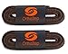 OrthoStep Waxed Dress Round Shoelaces - Extra Durable - Shoe and Boot Laces 2 Pair Pack - Made in the USA