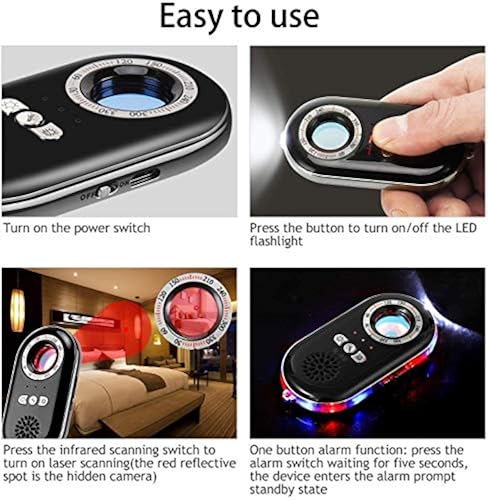 Anti Spy Detector, RF Detector Camera Finder, Bug Detector