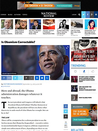 National Review: Articles