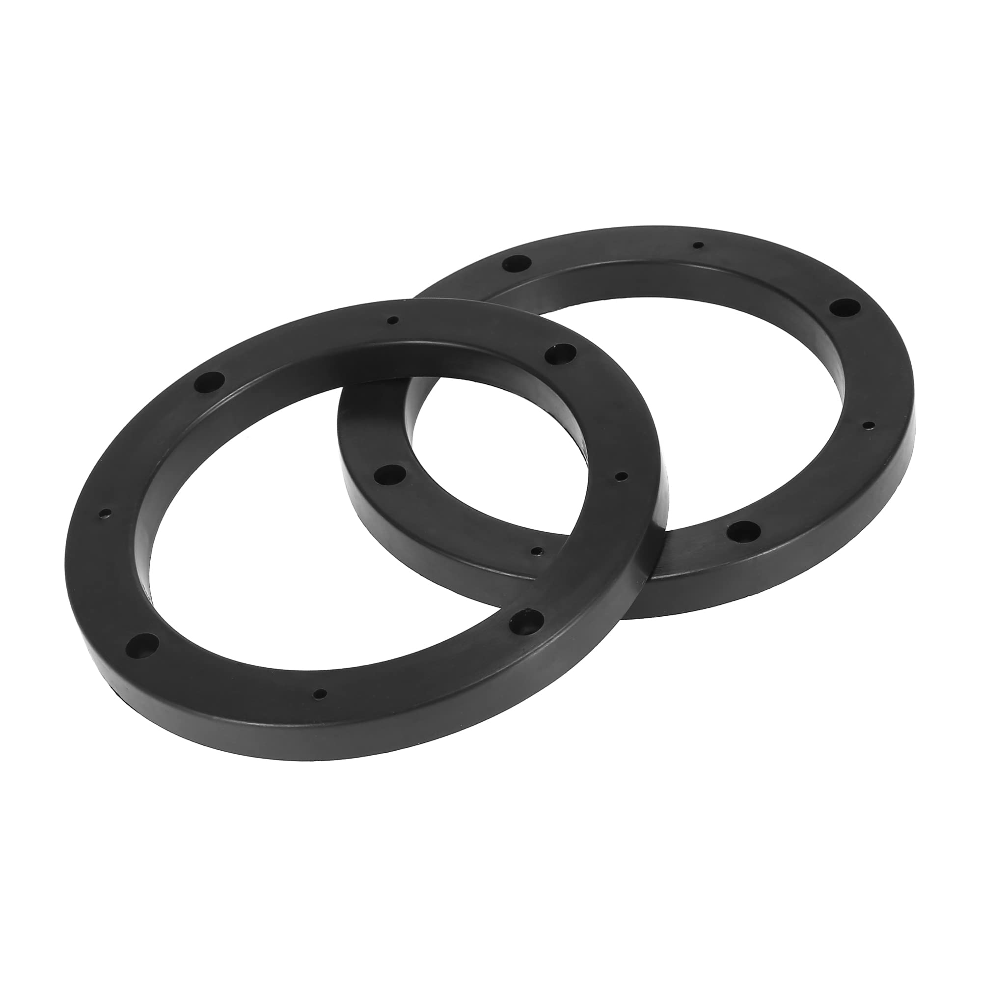 A ABSOPRO Car Speaker Spacer Adapter Ring 5'' 12cm ID Speaker Spacer(Set of 2)