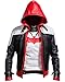 Jjacket Red Hood Jacket - Red Hood Motorcycle Jacket and Vest 2 in 1 (XL)