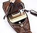 BULLCAPTAIN Genuine Leather Men Bags Shoulder Sling Crossbody Bag Casual Mens Chest Bag Travel Hiking Backpack