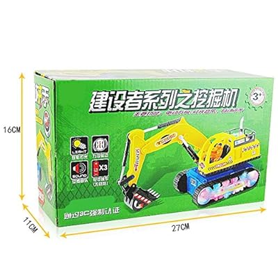 CHAKMEE Electric Vivid Excavator Toy for Kid Birthday Gift