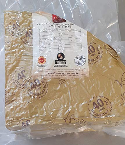 Consorzio Vacche Rosse - Parmigiano Reggiano 40 Monate Reserve - Achter Rad - 4 kg – Bild 4