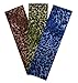 (Set of 3) Leopard Animal Print Stretch Headband (Brown, Blue, Green)