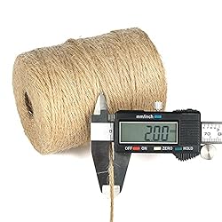 KINGLAKE 656 Feet Natural Jute Twine Best Arts