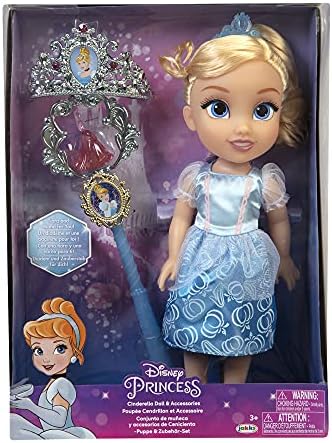 Disney Princess Core Doll Set With Tiara And Wands 14 Inches ...