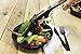 Stainless Steel Salad Kitchen Tongs - Buffet Tongs for Home Cooking, Picnic, Outdoor BBQ and More - 2.5 x 9.75 Inches